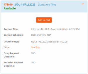 Screenshot showing section expanded with Add to Cart button.