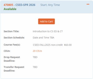 Screenshot showing section expanded with Add to Cart button.
