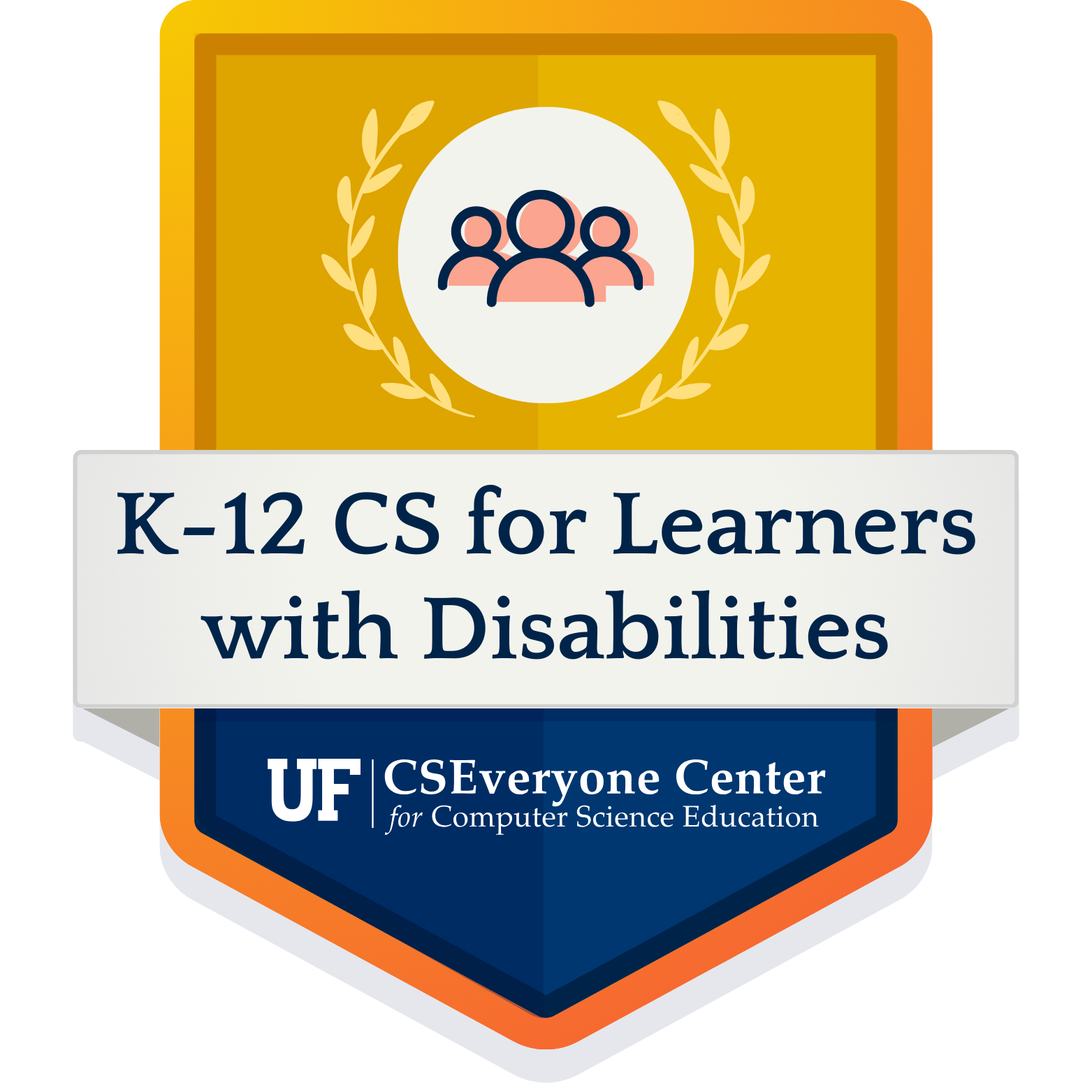 Badge for K-12 CS for Learners with Disabilities microcredential